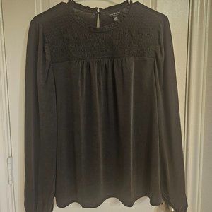 NWT Lucky Brand Black Blouse